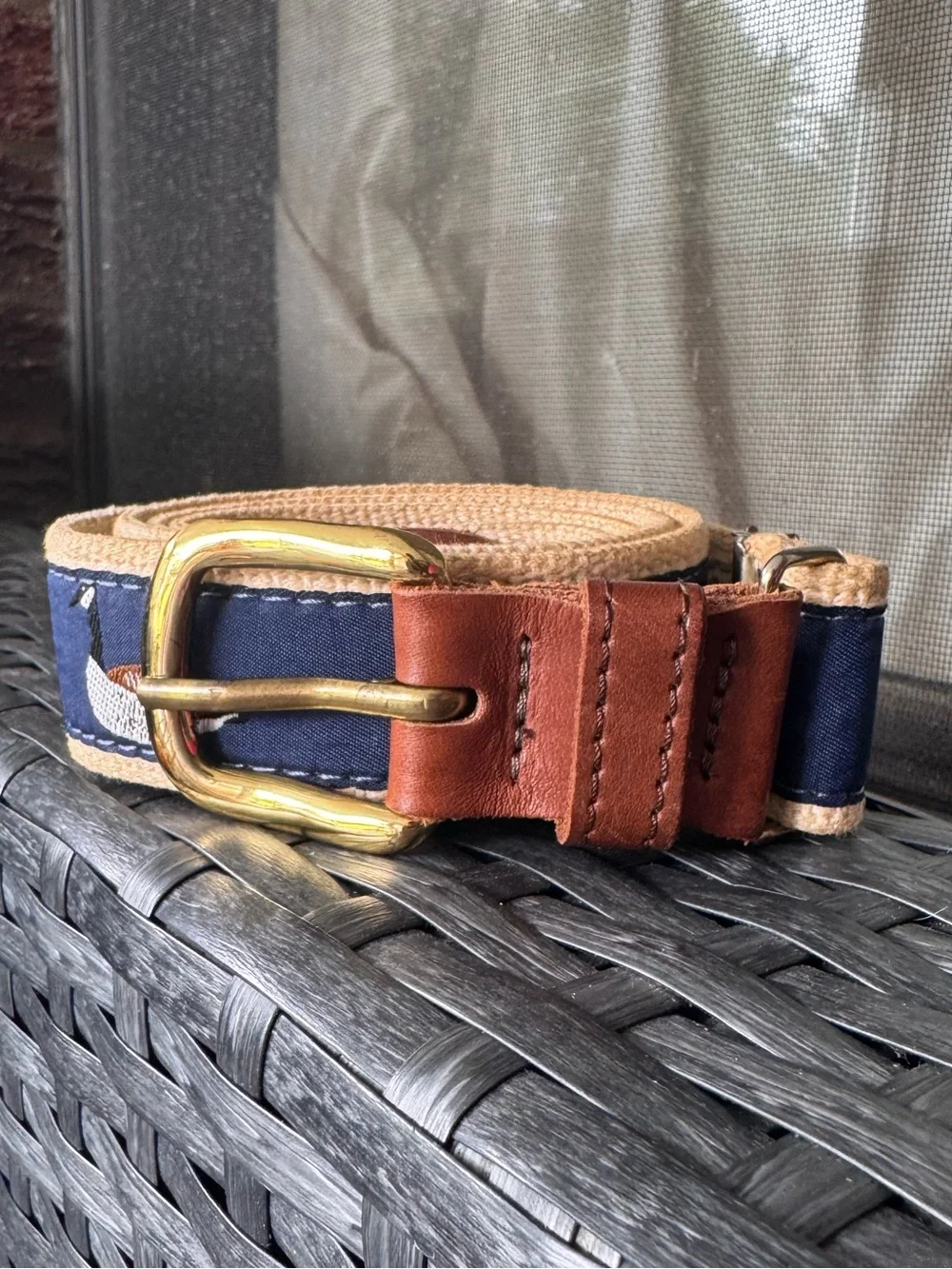 Vintage Waterfowl Belt
